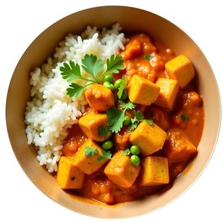 Tikka Masala Paneer + ryż