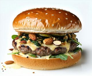 Burger di funghi e patate