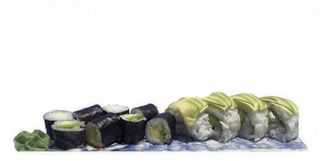 145. Sushi Variado 145 Vegetal (12 Pzs.)