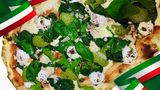 Pizza Ricotta con spinaci