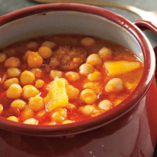 Estofado de garbanzos