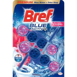 Colgador Wc Blue Activ Floral Bref 2 Ud.