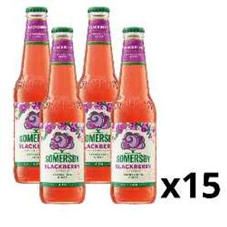 15x Sidra Somersby BlackBerry 33cl (4,5% Vol.)