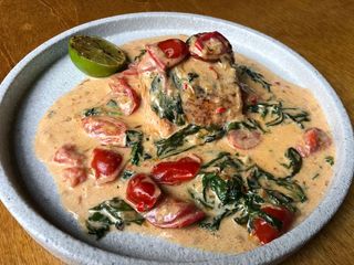 Лосось томленый 