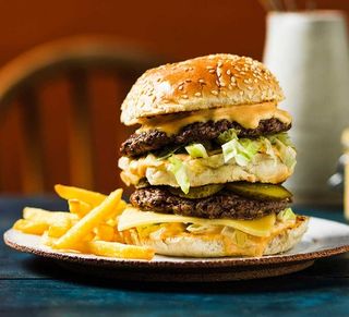 Big Burger Double Cheese & Double Steak