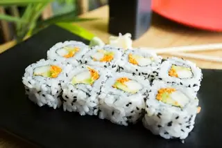 90. Vegetarian roll