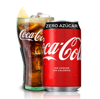 161. Coca-Cola Zero Azúcar lata 330ml.