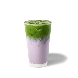 Iced Ube Vanilla Flavour Velvet Matcha Latte