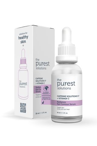 The Purest Solutions Caffeine 5% + Vitamin C Radiance Eye Contour Serum 30ml