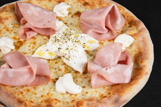 Pizza Bianca e Mortadella Ø32cm