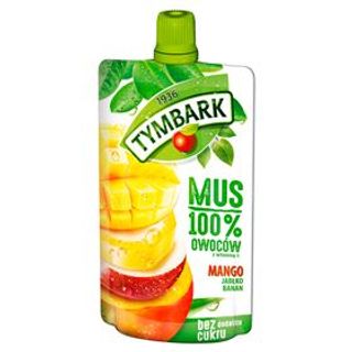 Mus mango,jabłko,banan Tymbark. 0.12л