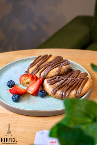 Panquecas Nutella c/Fruta