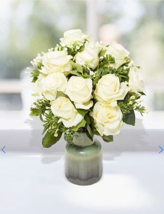 Bouquet 12 rose bianche