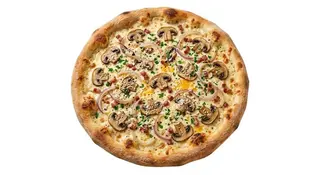 Combo Pizza Carbonara De Pollo Individual