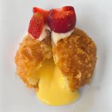 Knedla vanilija i voće