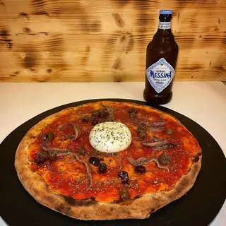 Pizza e patatine Menu