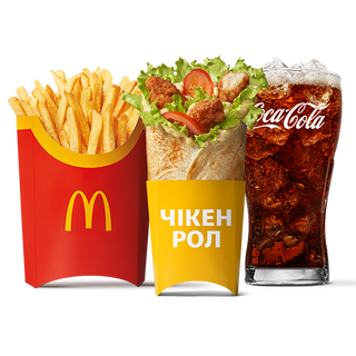 Чікен Рол Меню