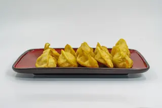 Пельмени жареные с курицей 10 шт