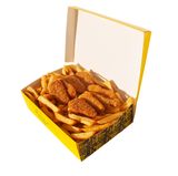 Patatas fritas + Finger de Pollo (10un)