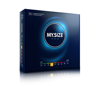 MY.SIZE PRO პრეზერვატივი (36 ცალი) ზომა 53