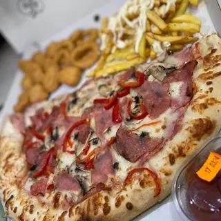 Quattro Stagioni & nuggets box