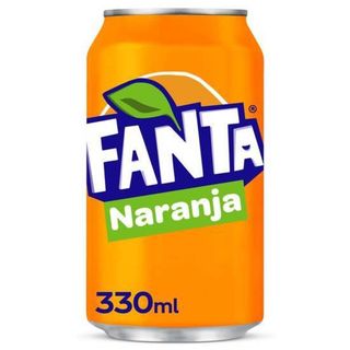 Fanta Naranja lata 330ml.