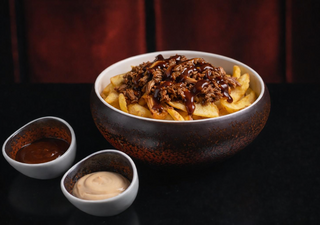 Patatine Dippers con Pulled Pork e Salsa Smoked BBQ
