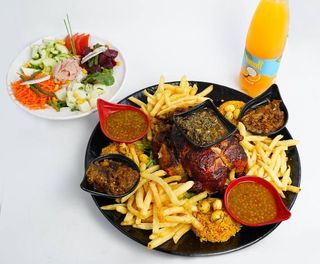 Poulet Complet + Boisson 1l