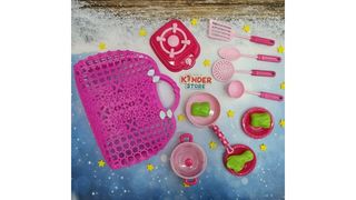 Игровой набор посуды в сумочке