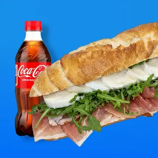 Panino Italia + Bibita in Bottiglia