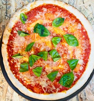 Pizza vegana Margherita 