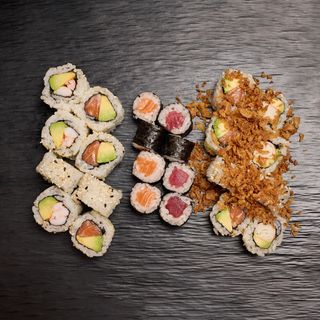 Combo Sushi 9 - Maki, Calif, Rainbow(24p)