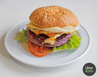 Hamburguesa completa con ovo