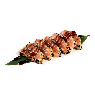106 Tataki salmone e sesamo