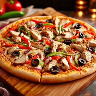 chicken supreme pizza mega 15"