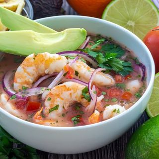 Ceviche de gamba 