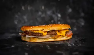 Burger Sandwich Steak Hachée