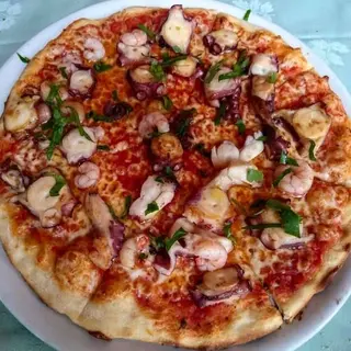 PIzza Polpo e Gamberetti (Mediana)