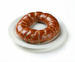 Rosca De Salchichas Y Bacon