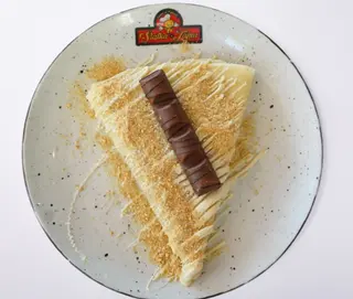 9. Kinder Bueno palačinka