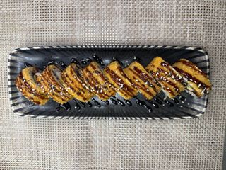 Ролл темпура с анчоусами/ Roll tempura cu angilă