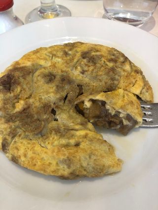 Tortilla de alcachofas