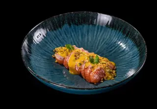 201 Sashimi flambé