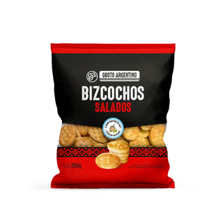 Bizcochos Salados Gusto Argentino X 200 Gr