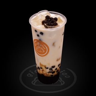 Latte fresco con zucchero bruno (Grande)