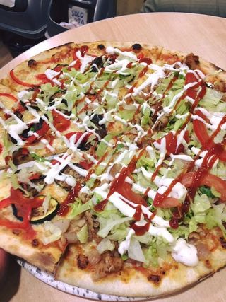 Pizza kebab da Beppi - maxi