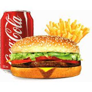 Menù hamburger con bibita