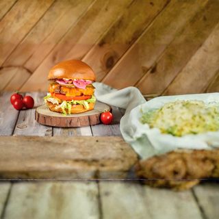 ბურგერი ქათმით