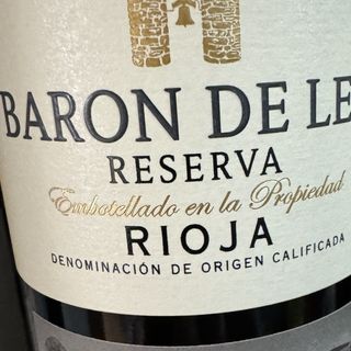Vino Tinto Reserva