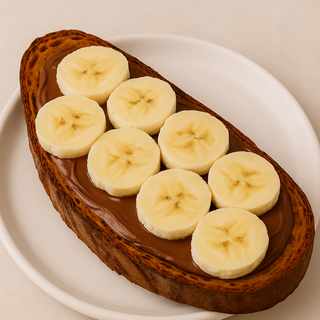 Tostada Con Nutella Y Plátano